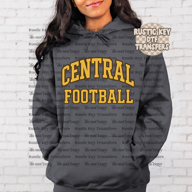 Central Football Gildan Hoodie
