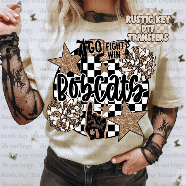 Bobcats DTF TRANSFER