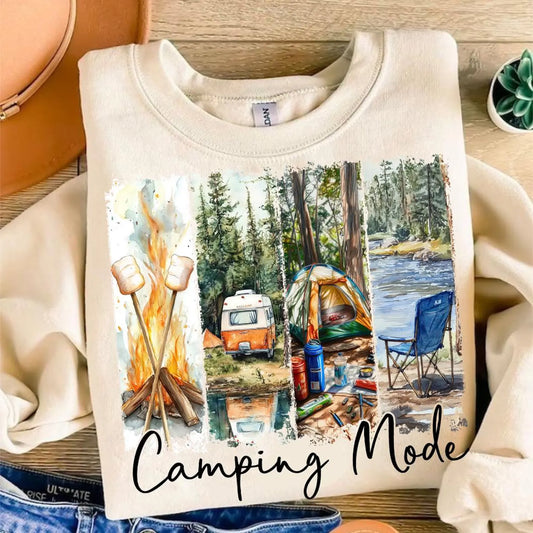 Camping mode DTF TRANSFER