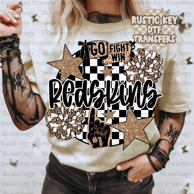 Redskins DTF TRANSFER