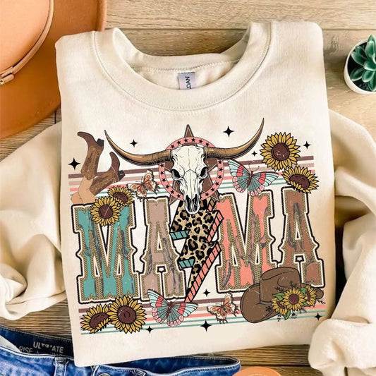 Western mama DTF TRANSFER Rustic Key Transfers