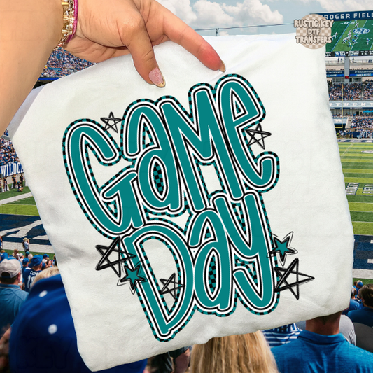 Game day DTF Transfer, Ready to Press