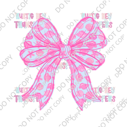SEASHELL BOW DTF TRANSFER