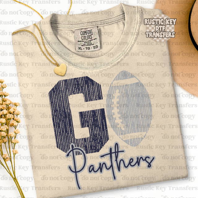 Panthers DTF Transfer - Ready To Press