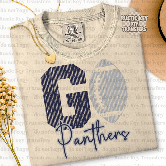 Panthers DTF Transfer - Ready To Press