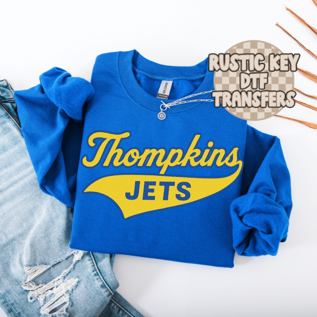 Thompkins jets DTF TRANSFER