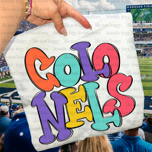 Colonels DTF Transfer, Ready to Press