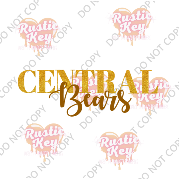 CENTRAL BEARS DTF TRANSFER