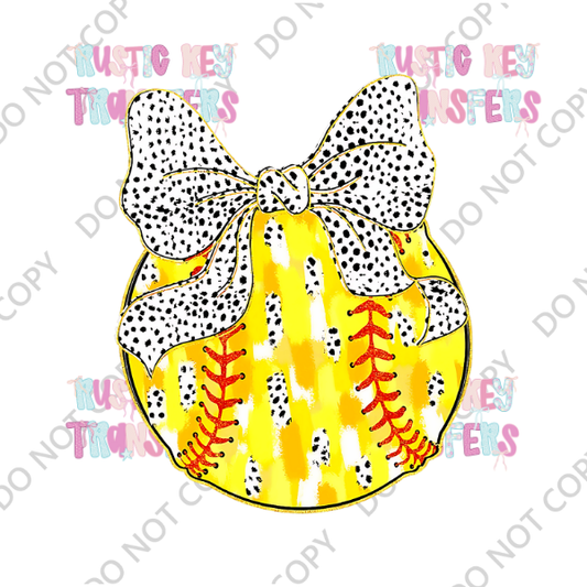 SOFTBALL DTF TRANSFER