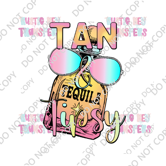 TAN & TIPSY DTF TRANSFER