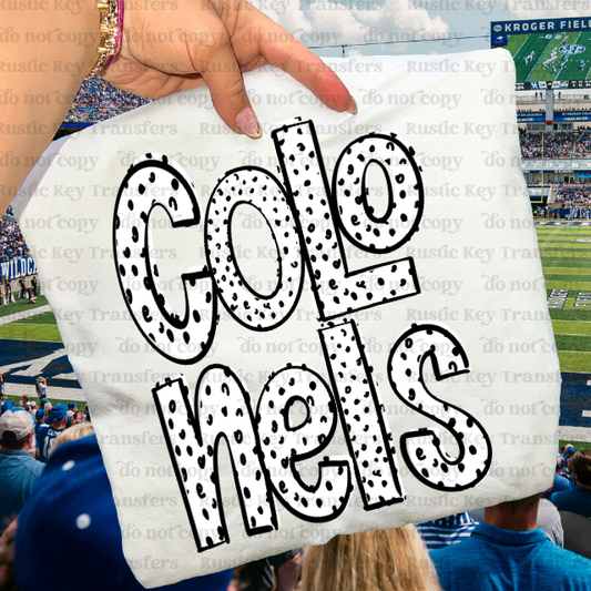 Colonels DTF Transfer, Ready to Press