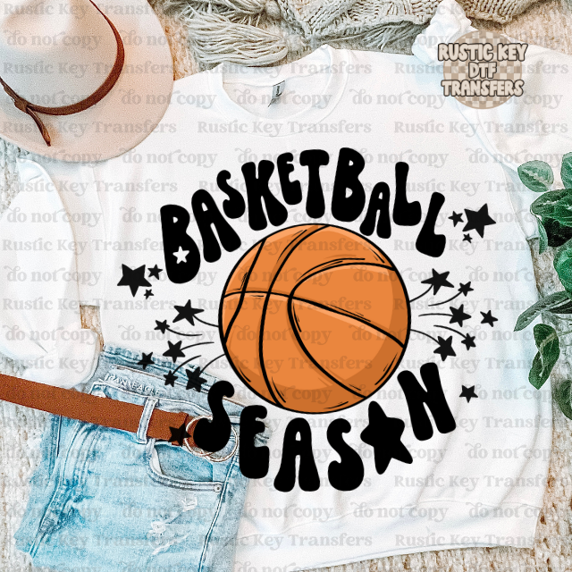 Basketball Season DTF Transfer, Ready to Press