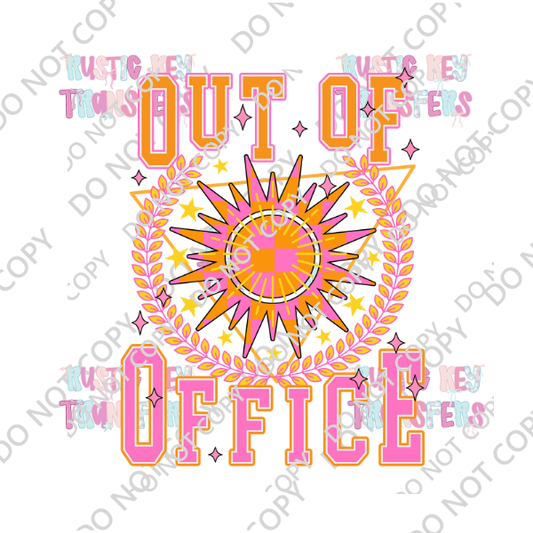 OUT OF SUMMER DTF TRANSFER