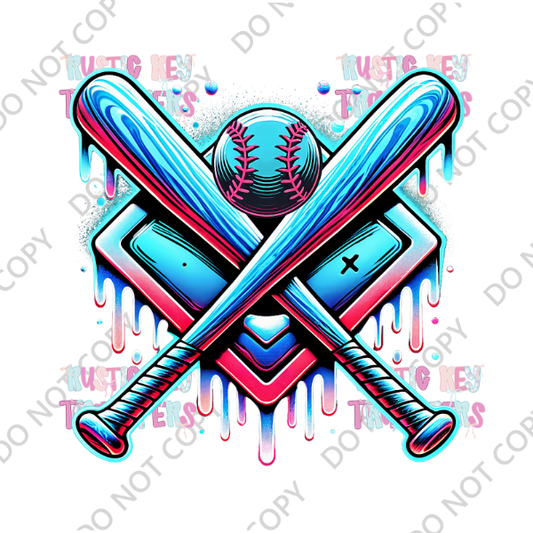 BASEBALL DTF TRANSFER