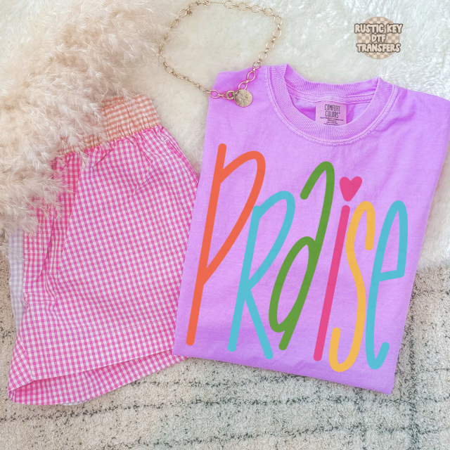 Praise DTF Transfer, Ready to Press