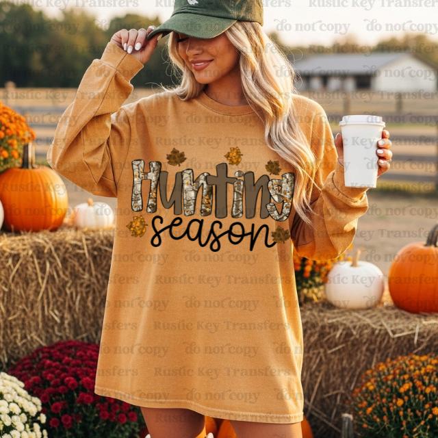 Hunting Season DTF Transfer, Ready to Press