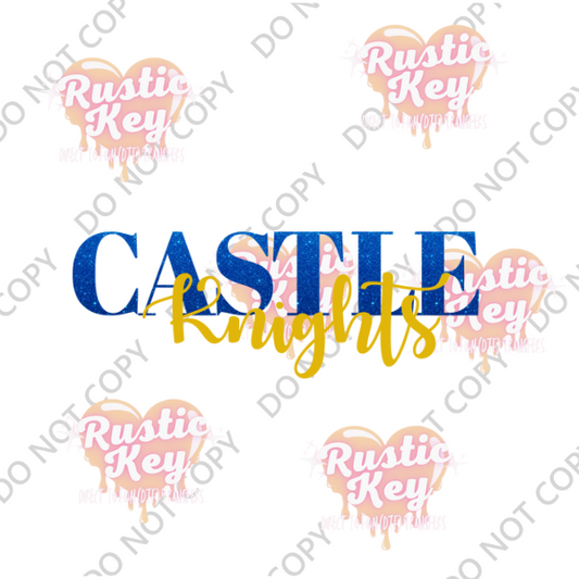 CASTLE KNIGHTS DTF TRANSFER