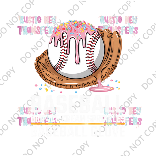 BASEBALL DTF TRANSFER