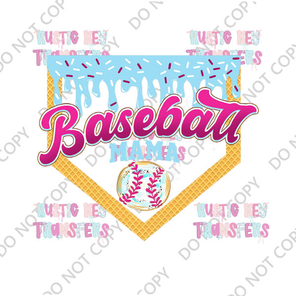 BASEBALL DTF TRANSFER