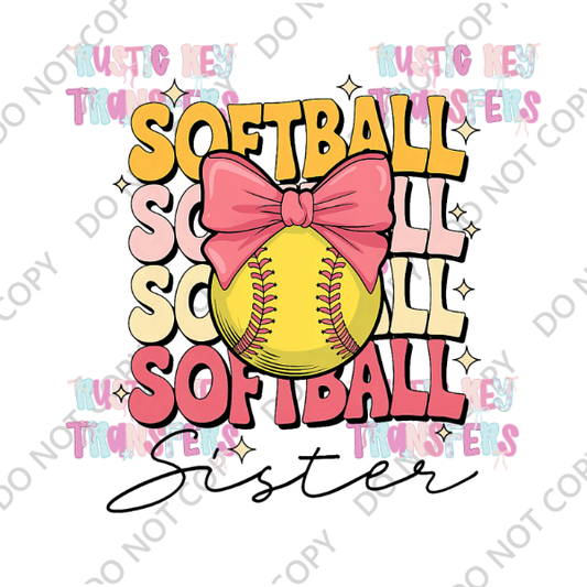 SOFTBALL DTF TRANSFER