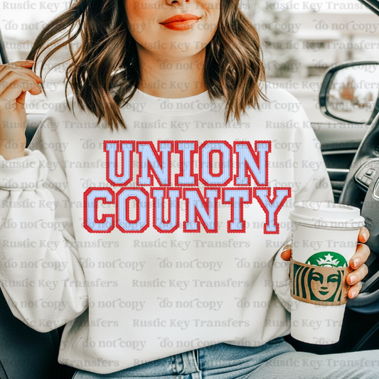 Union County DTF Transfer, Ready to Press