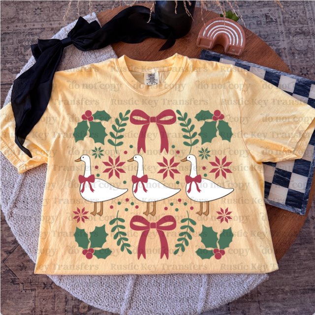 Goose DTF Transfer, Ready to Press