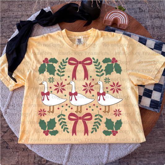 Goose DTF Transfer, Ready to Press