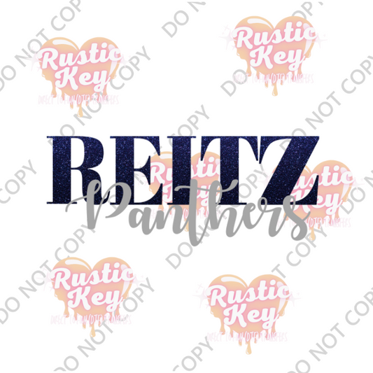 REITZ PANTHERS DTF TRANSFER