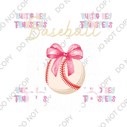 BASEBALL DTF TRANSFER