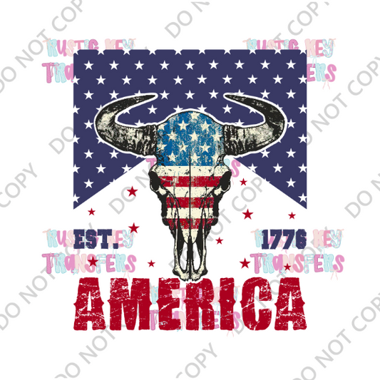 PATRIOTIC DTF TRANSFER