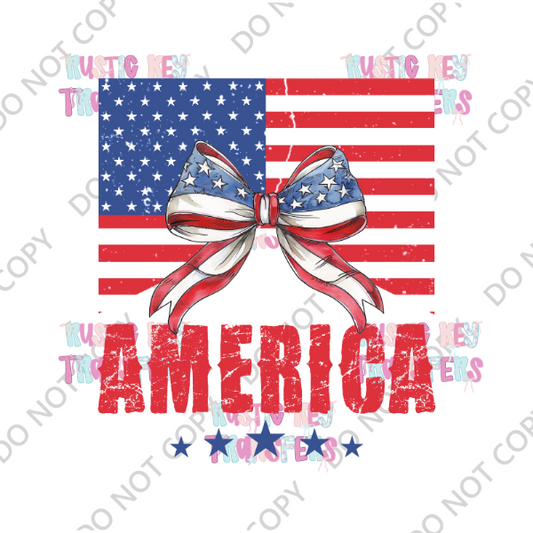 PATRIOTIC DTF TRANSFER