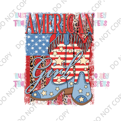 PATRIOTIC DTF TRANSFER
