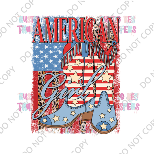 PATRIOTIC DTF TRANSFER