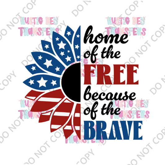 PATRIOTIC DTF TRANSFER