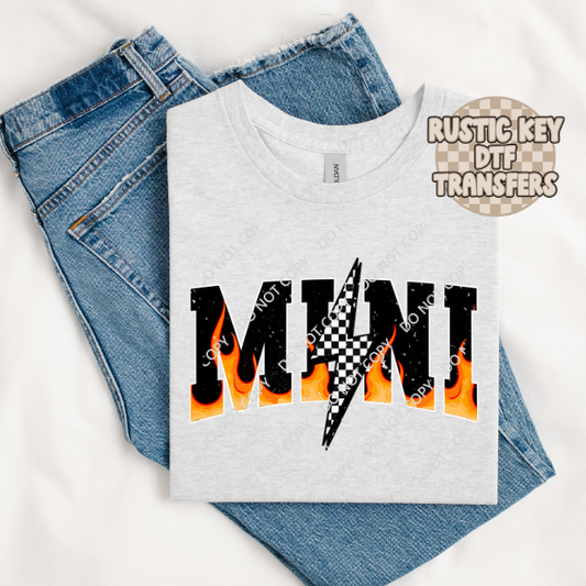 Mini flame DTF TRANSFER
