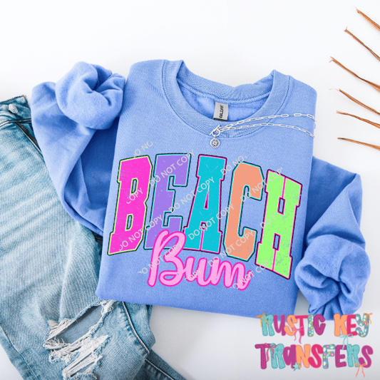 Beach Bum DTF TRANSFER