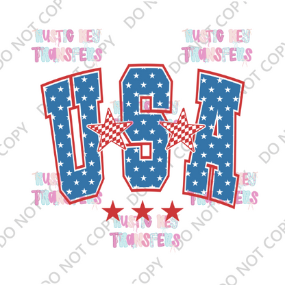 PATRIOTIC DTF TRANSFER