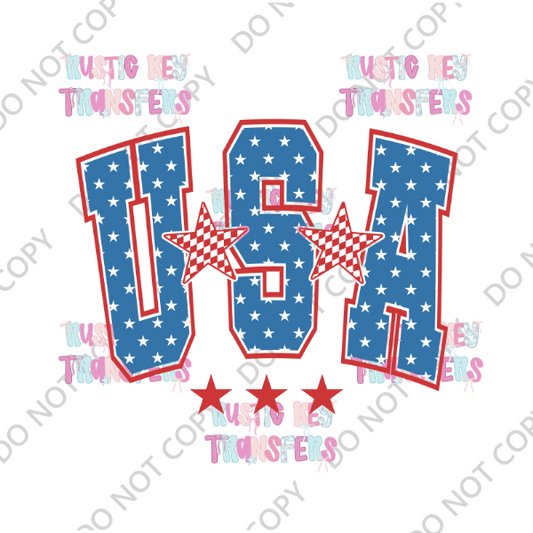PATRIOTIC DTF TRANSFER
