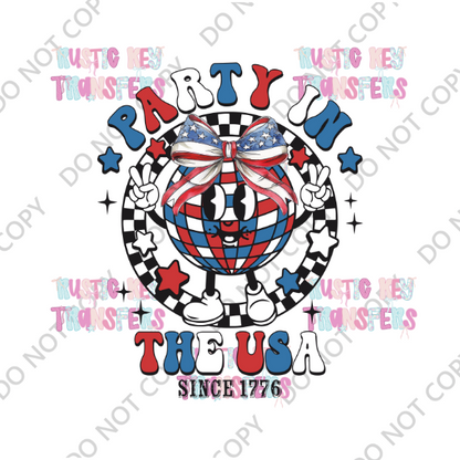 PATRIOTIC DTF TRANSFER