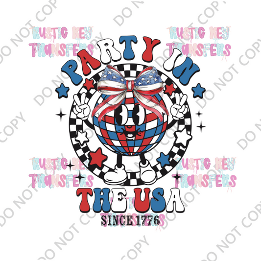 PATRIOTIC DTF TRANSFER