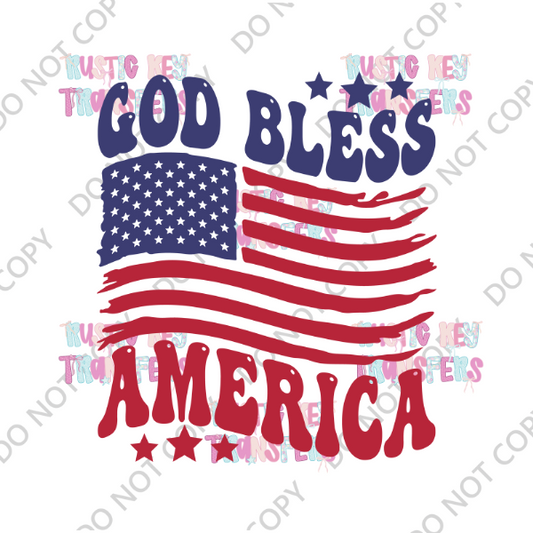 PATRIOTIC DTF TRANSFER