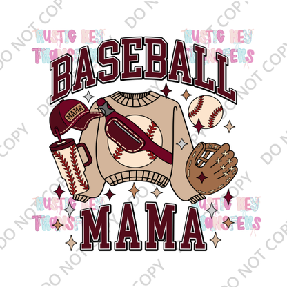 BASEBALL DTF TRANSFER