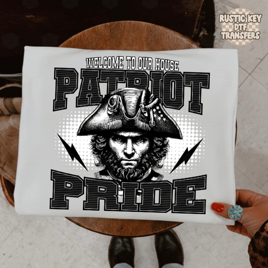 Patriot pride DTF Transfer, Ready to Press
