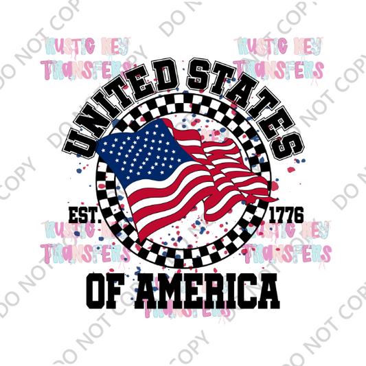 PATRIOTIC DTF TRANSFER