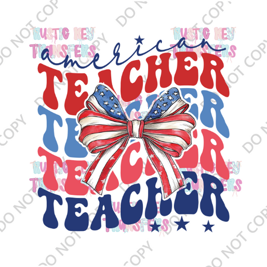 PATRIOTIC DTF TRANSFER