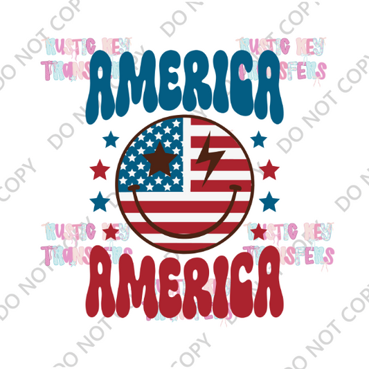 PATRIOTIC DTF TRANSFER