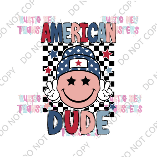 PATRIOTIC DTF TRANSFER