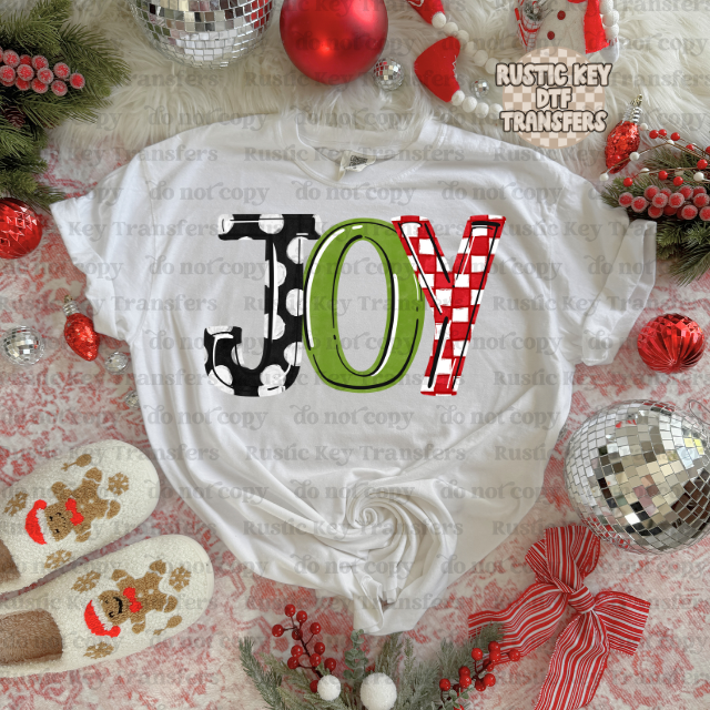 Joy DTF Transfer, Ready to Press