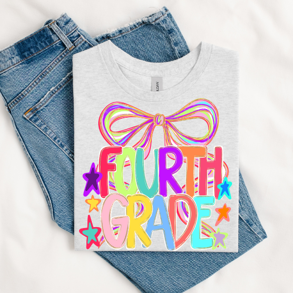 Fourth grade DTF TRANSFER