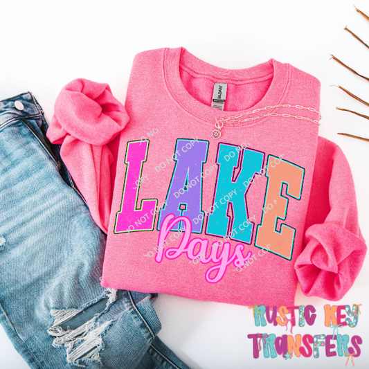 Lake Days DTF TRANSFER